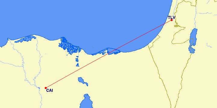 CAI to TLV route