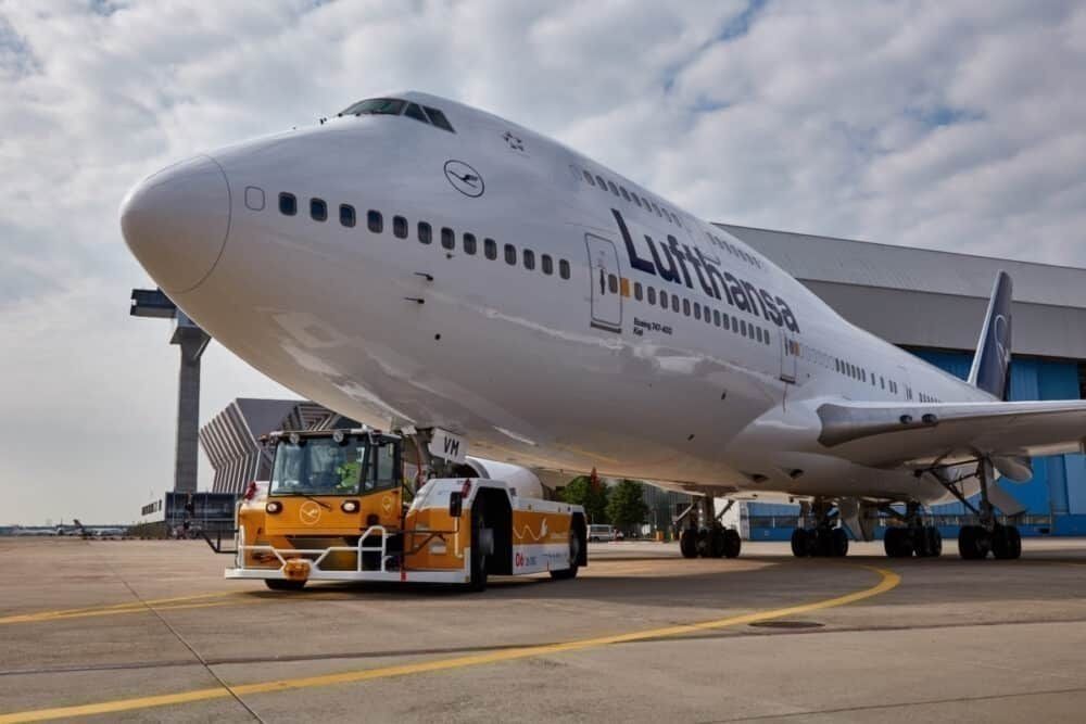 Lufthansa, boeing 747, Scrapped