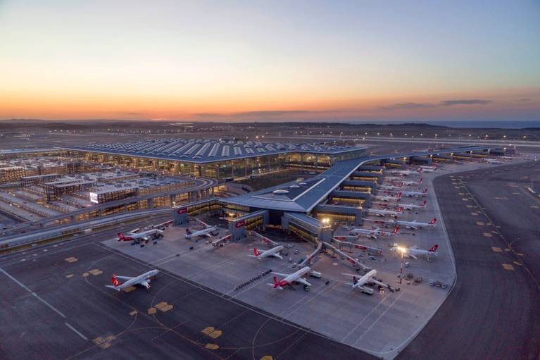 New Istanbul Airport Opens Third Runway For First Time