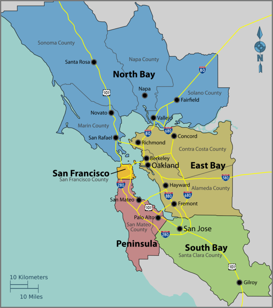 Bay Area Map