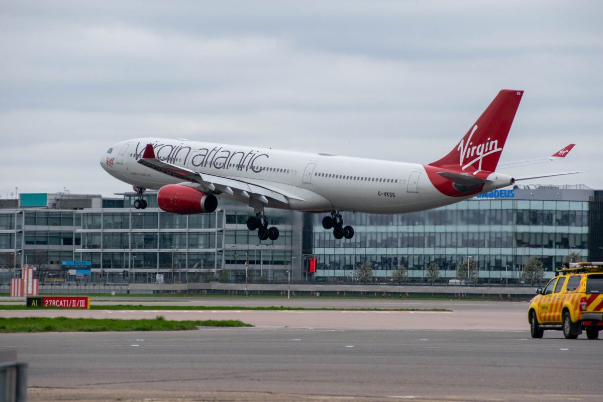 Virgin Atlantic take-off