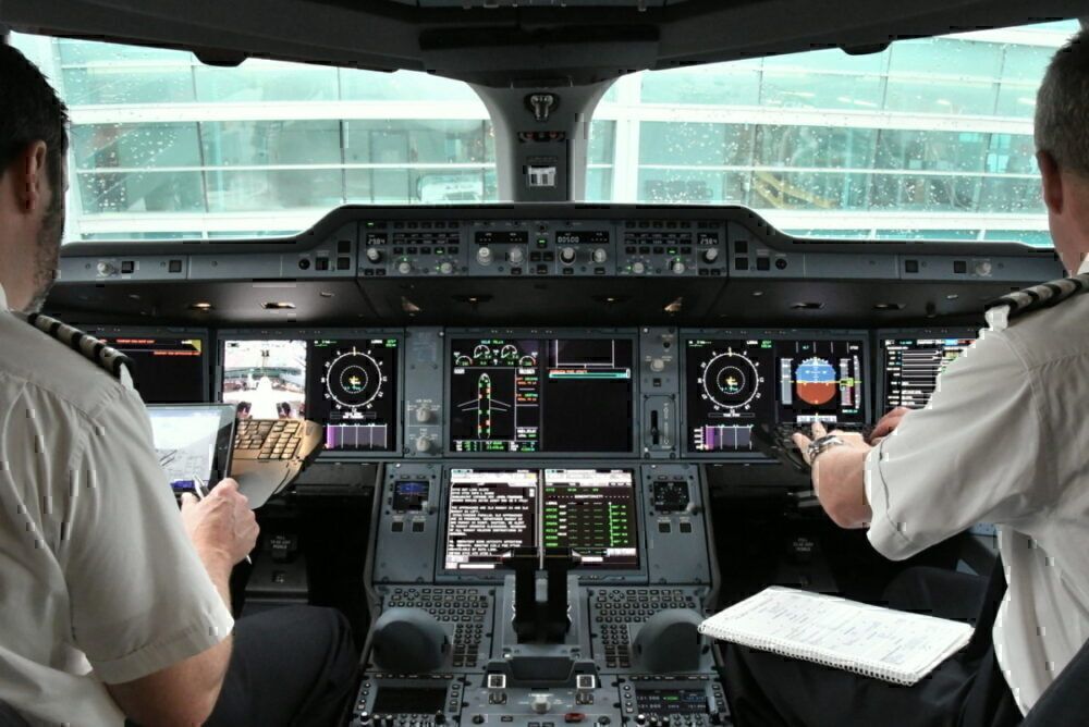 Pilots on A350 BA