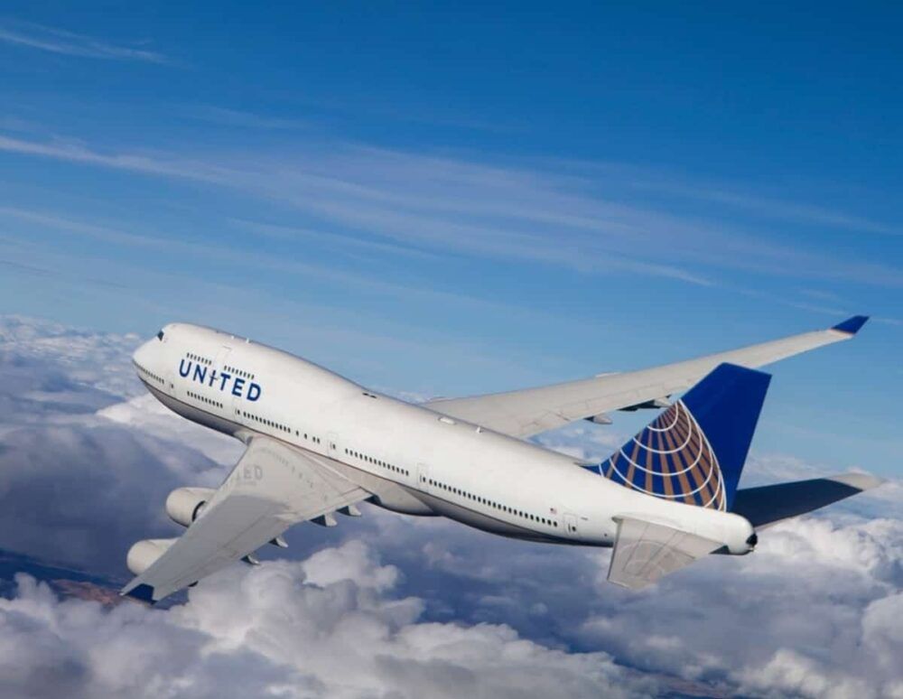 United 747 Jet