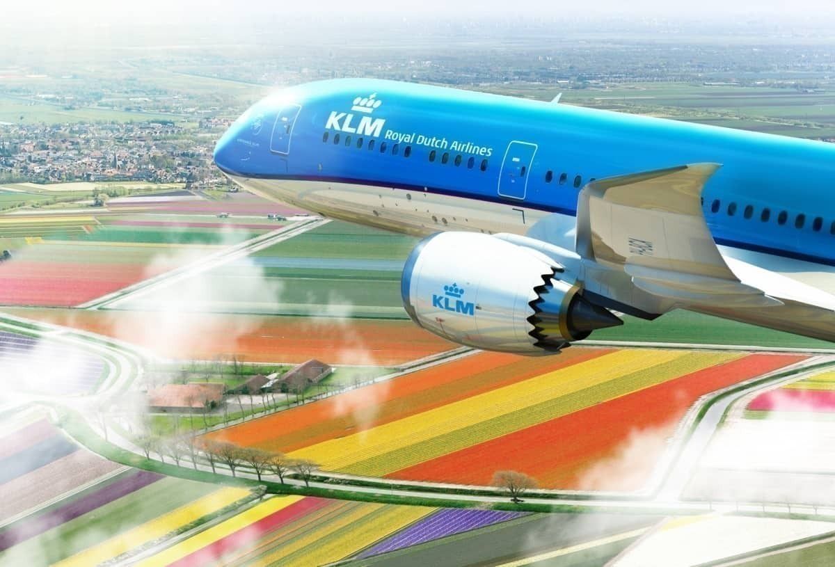 KLM B787