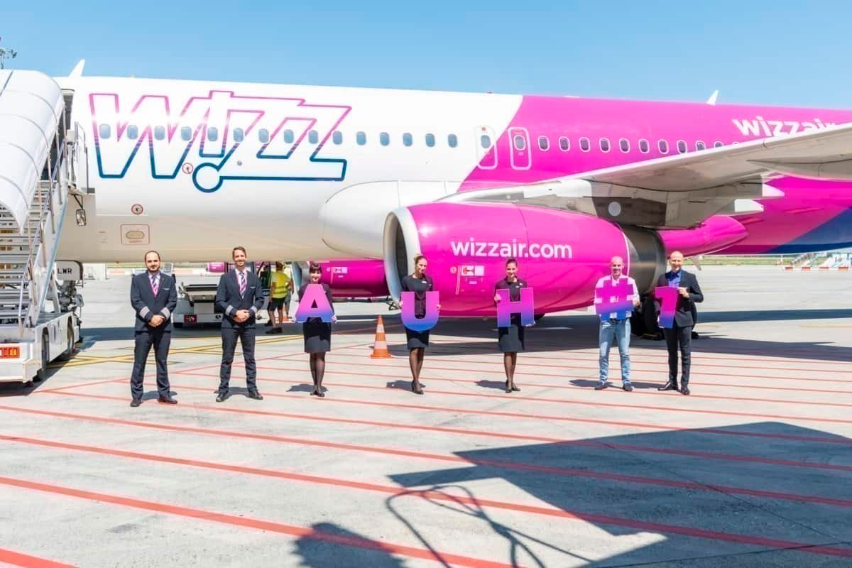 Wizz Air, Abu Dhabi, Inaugural Flight