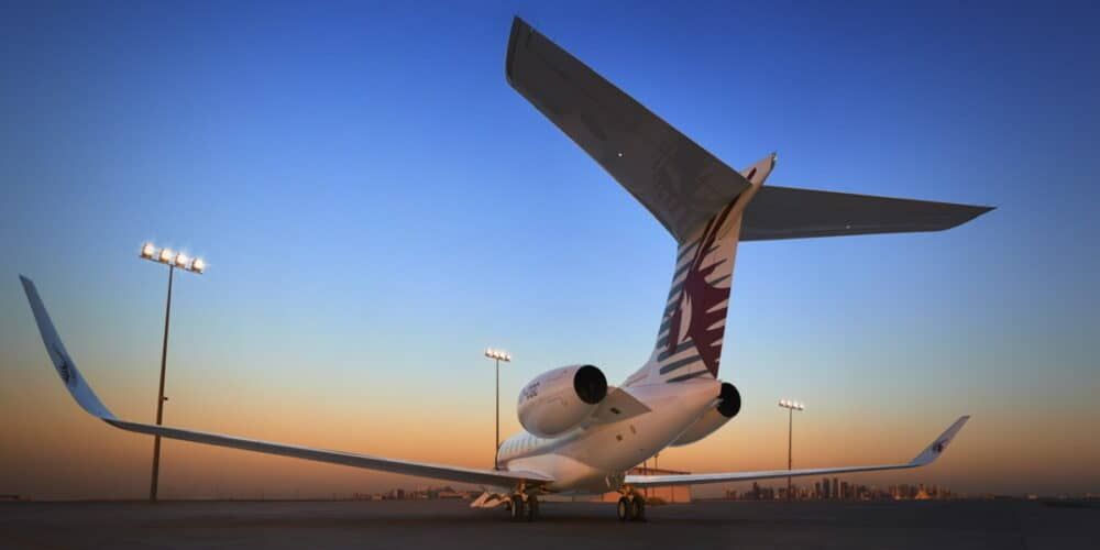Qatar Executive is a business jet subsidiary of the Qatar Airways Group. Photo: Qatar Executive