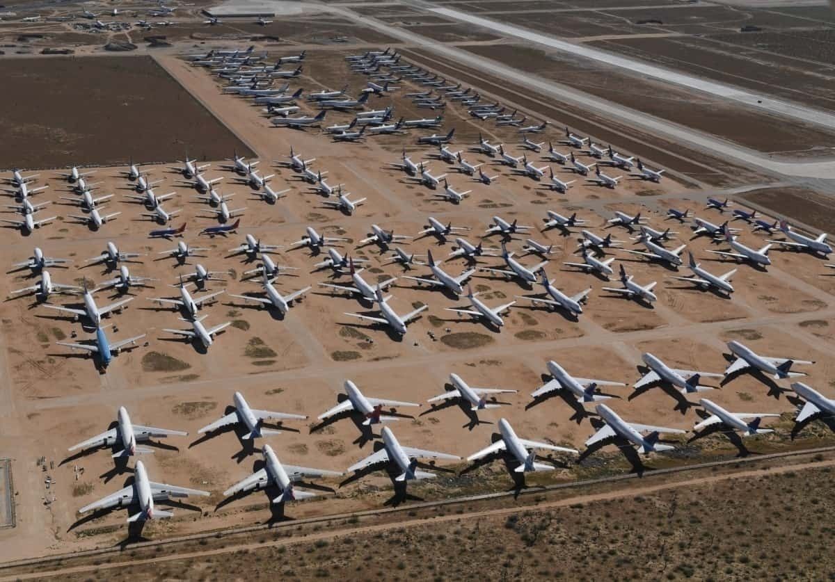 Aircraft graveyard
