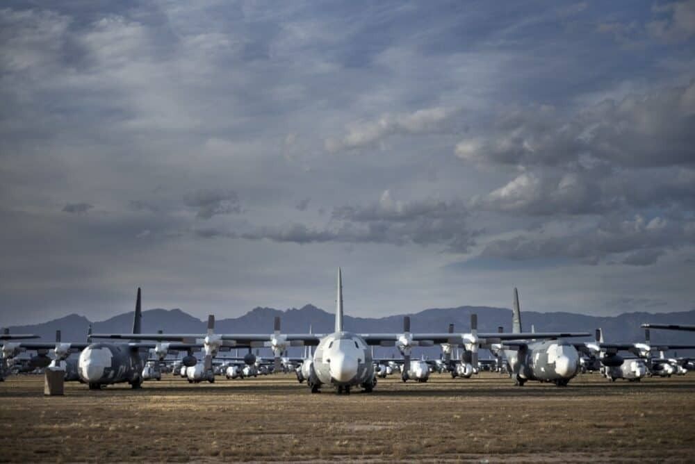 US aircraft graveyard