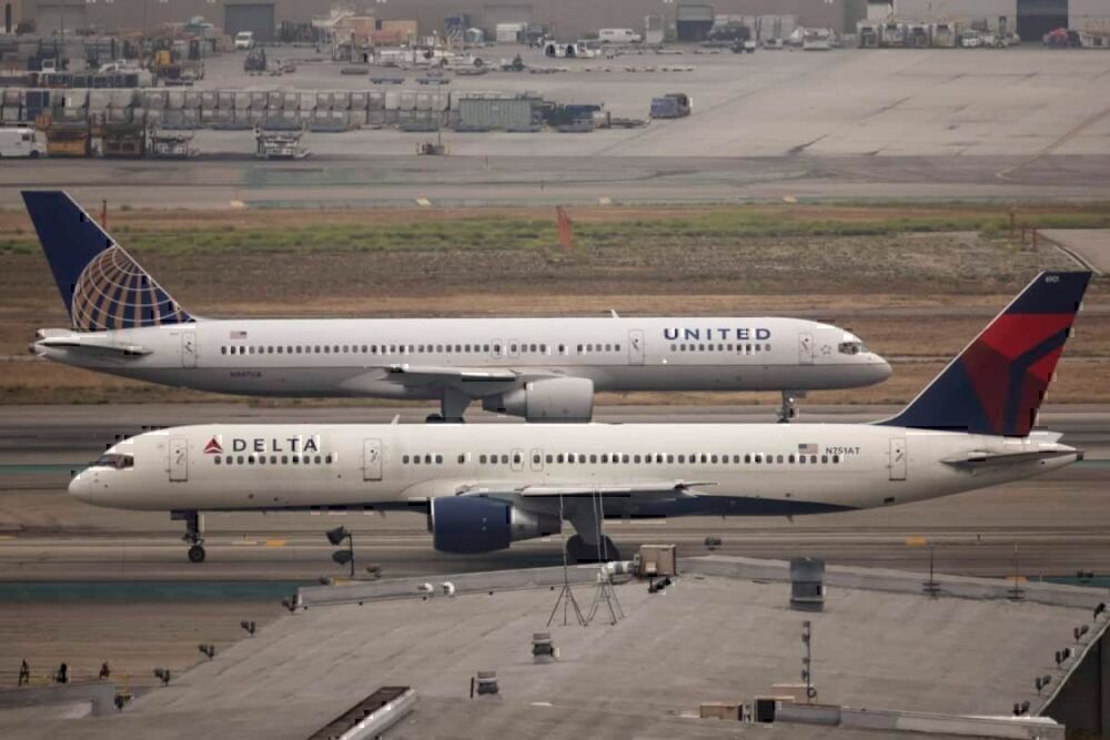 Delta and United Getty