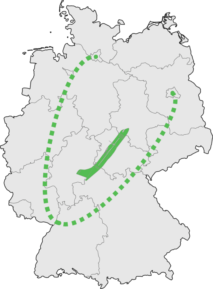 Green Airlines routes