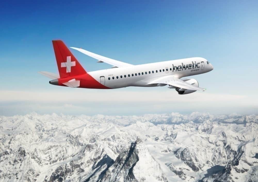 Helvetic Airways' E2 Transatlantic Delivery Set A Record