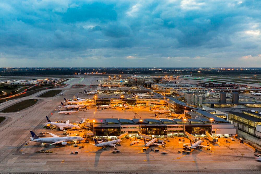 Houston's George Bush Intercontinental Airport.
