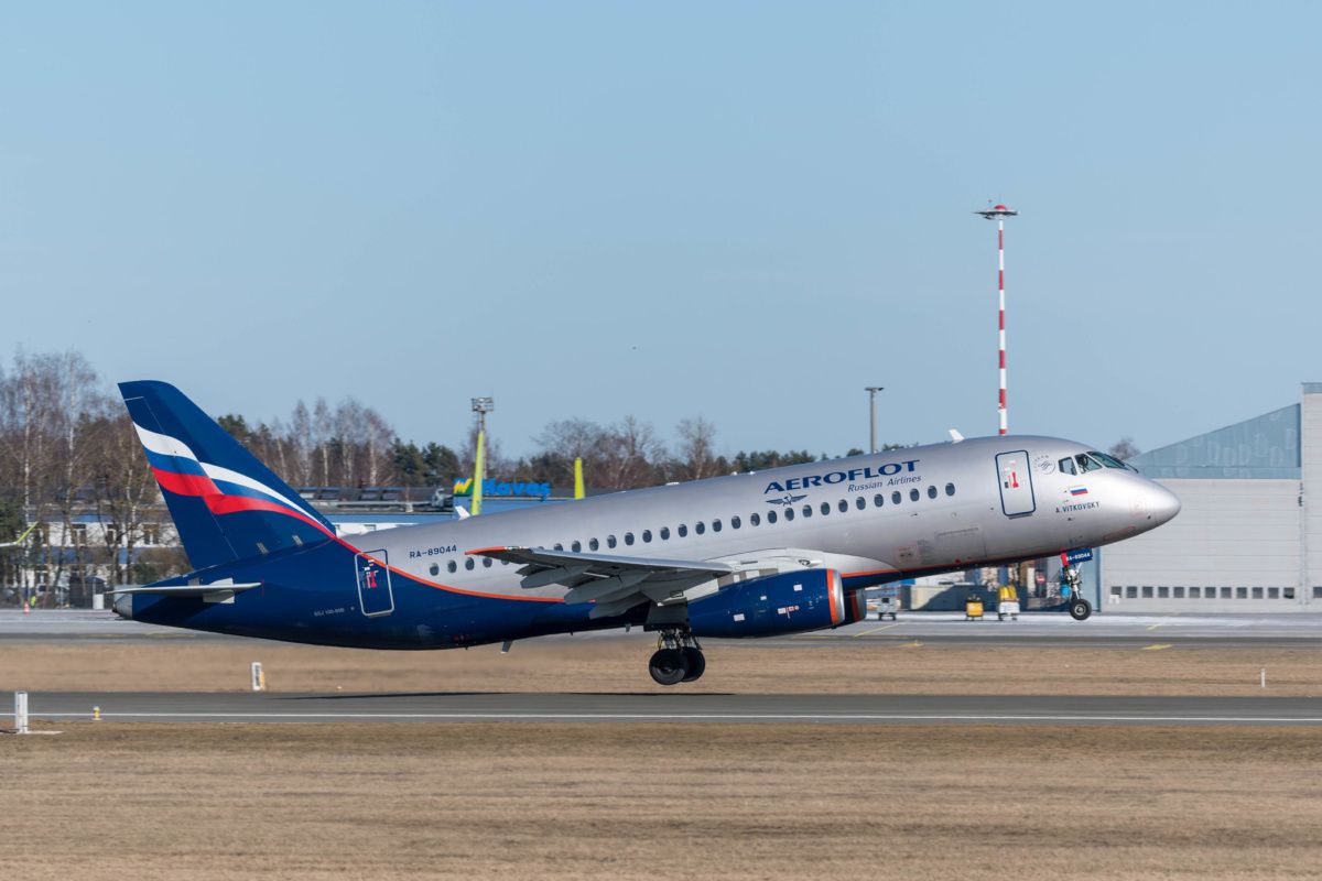 Aeroflot Sukhoi superjet