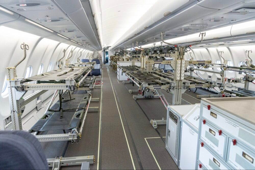 Airbus MEDEVAC Interior
