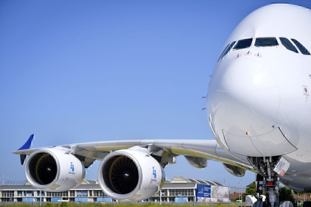 A380 on show at PAS