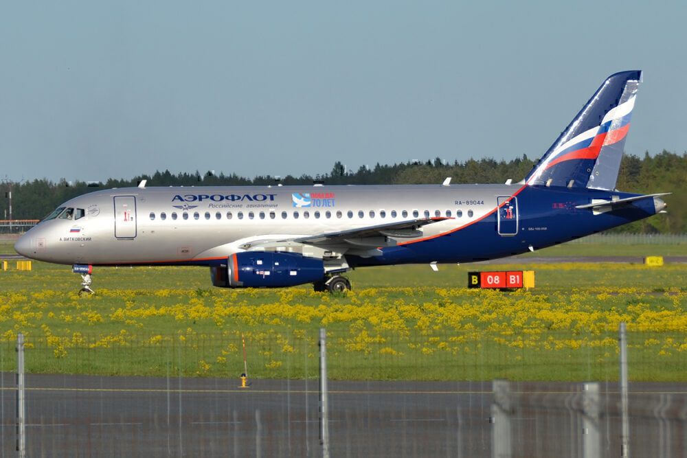 Aeroflot Sukhoi superjet