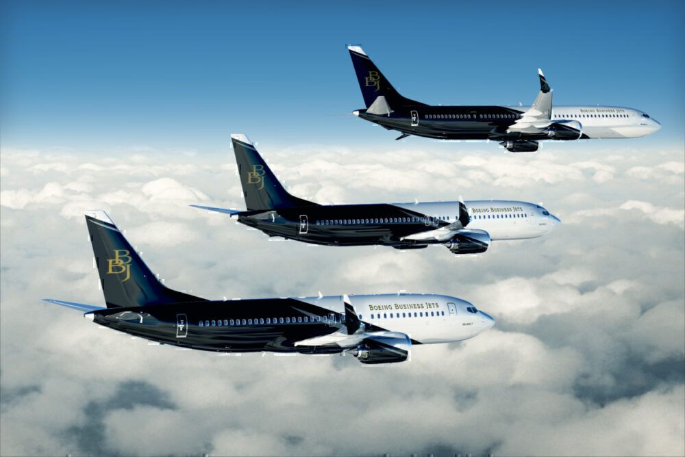 BBJ MAX aircraft