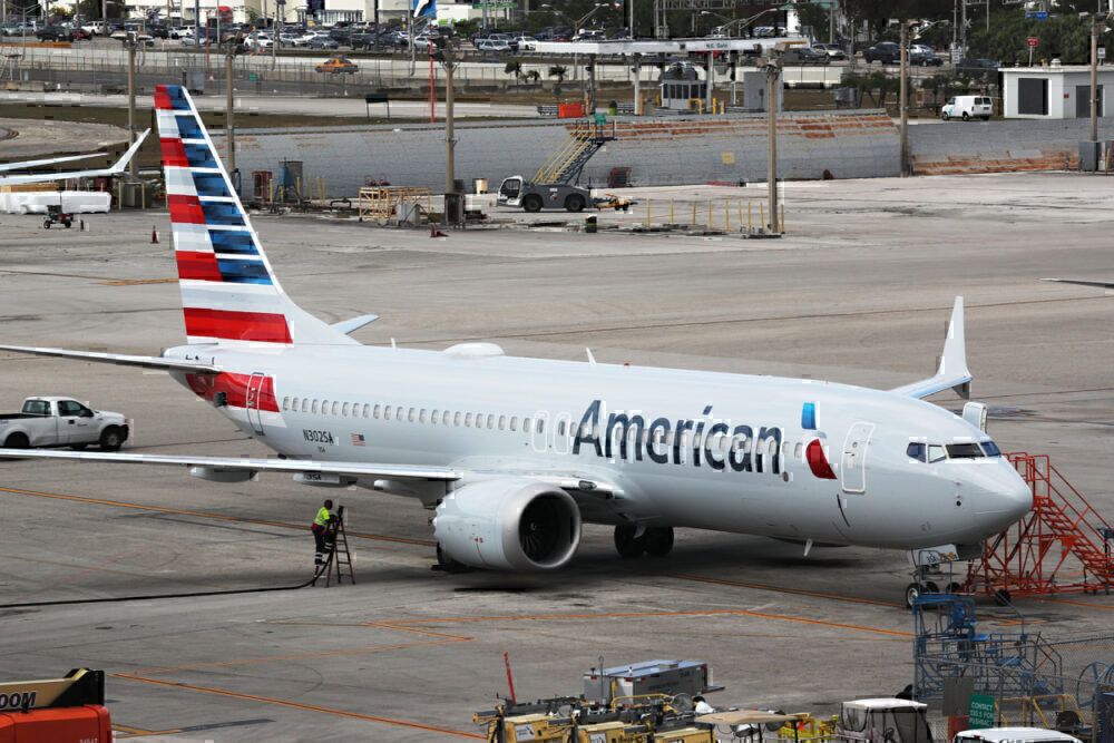 American flies two 737 MAX from Roswell to Tulsa
