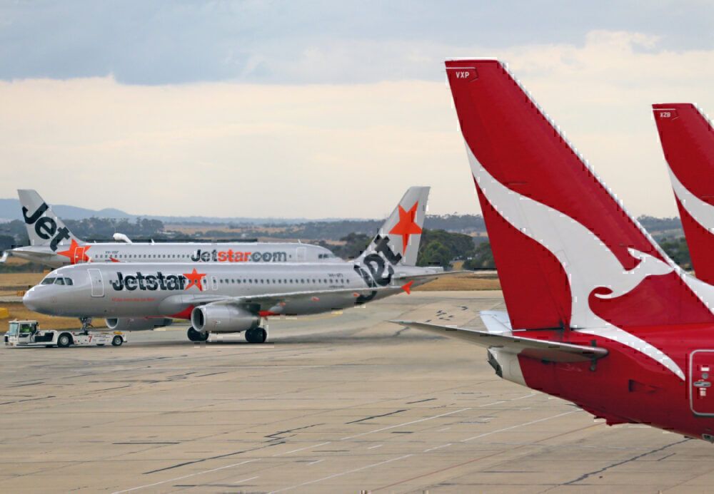 Qantas and Jetstar Getty