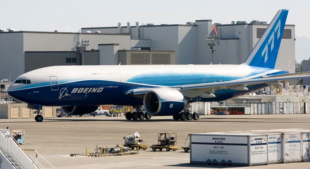 Boeing 777 Freighter Getty Images