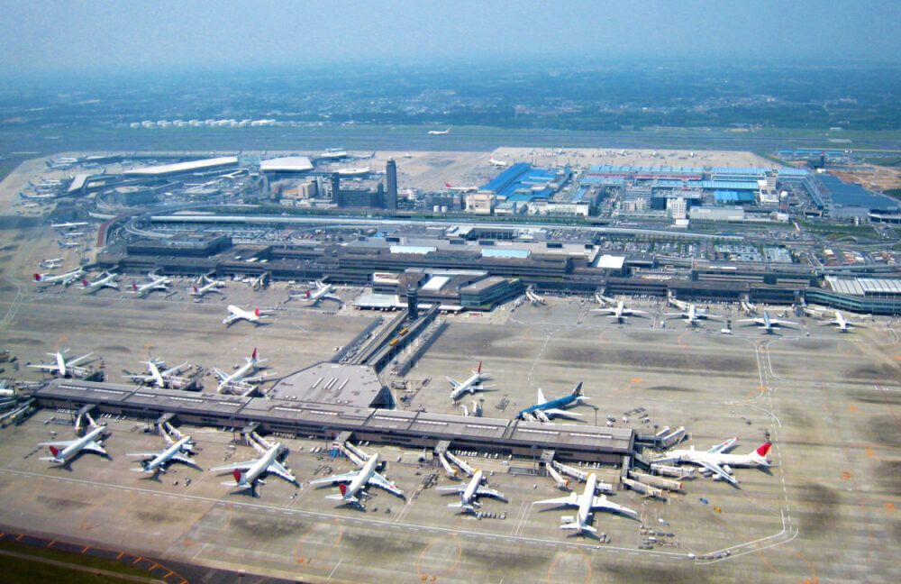 Narita aerial view