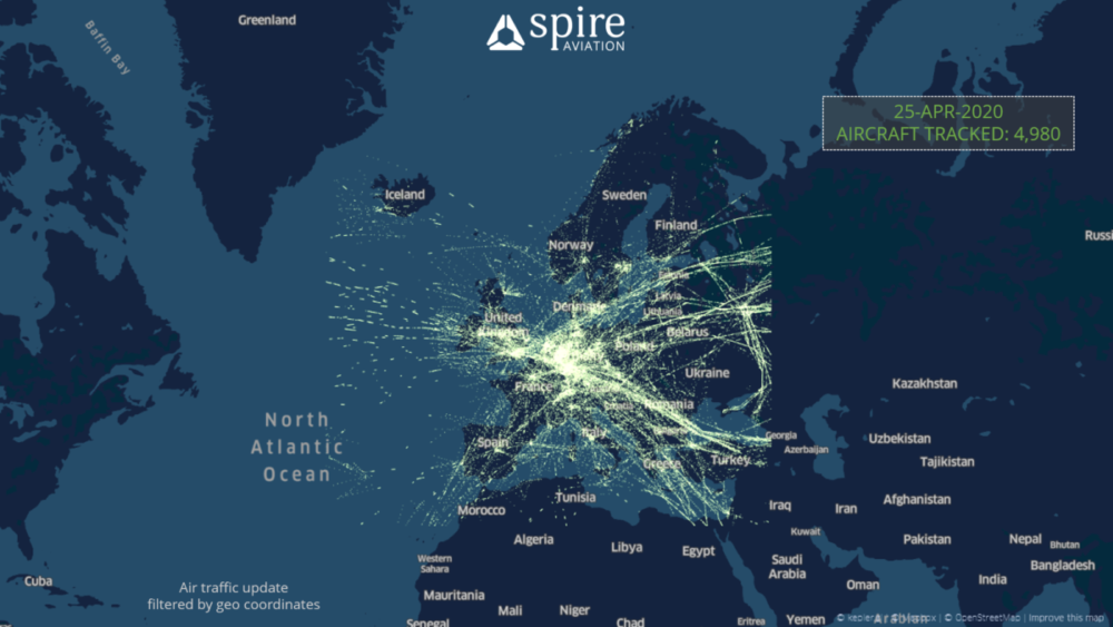 Europe air traffic