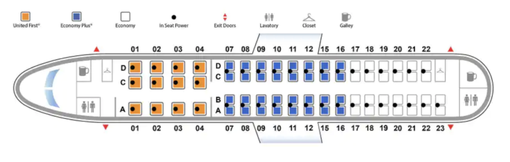 Embraer 175 Seat Layout United Airlines Reveals Embraer Regional Jets With Fewer Seats