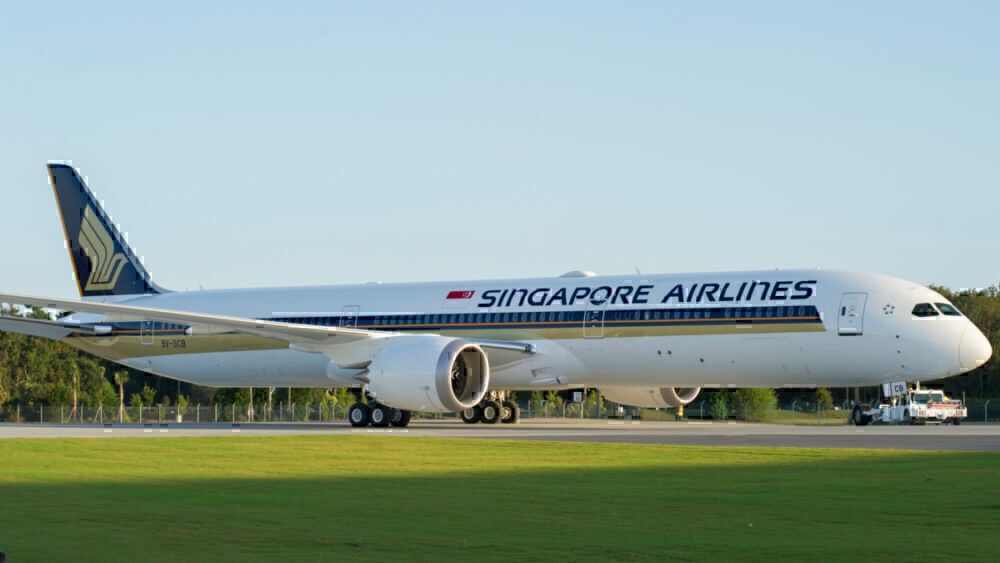 Singapore Airlines Boeing