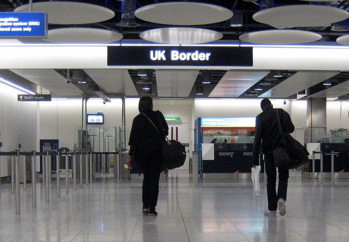 UK border check