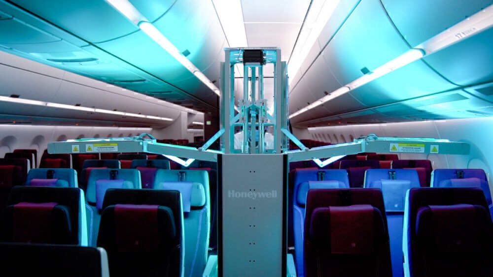 Qatar Airways, Ultraviolet Light, Cabin Sanitization