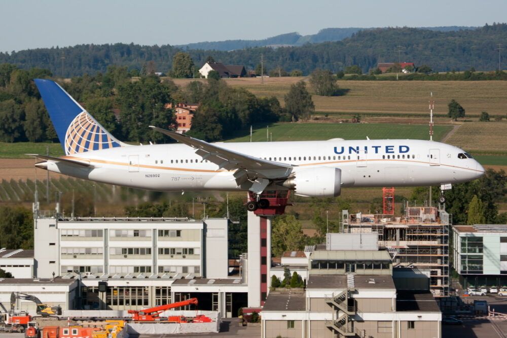 United Airlines 787-8 Dreamliner Getty