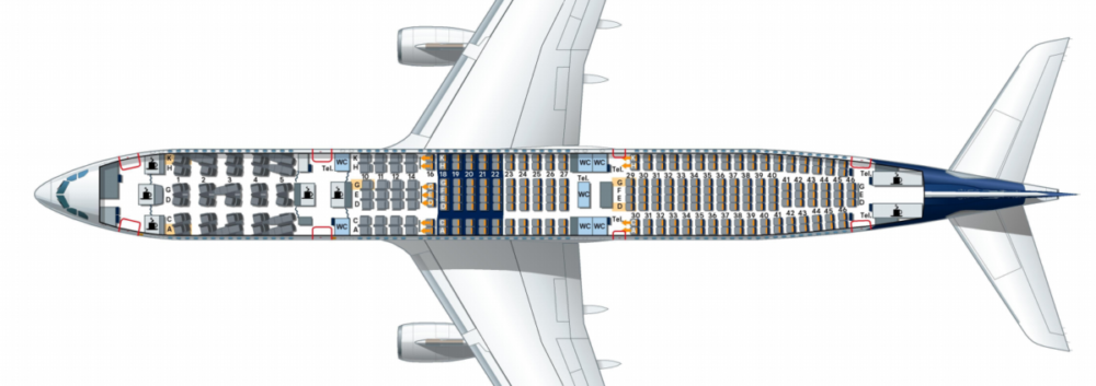 Lufthansa, Airbus A340-300, Tour
