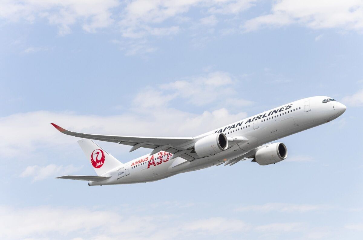 Japan Airlines first Airbus A350 XWB