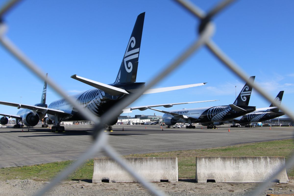 Air New Zealand, Boeing 777, Storage