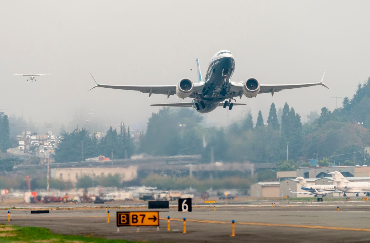 Boeing 737 MAX Recertification flight