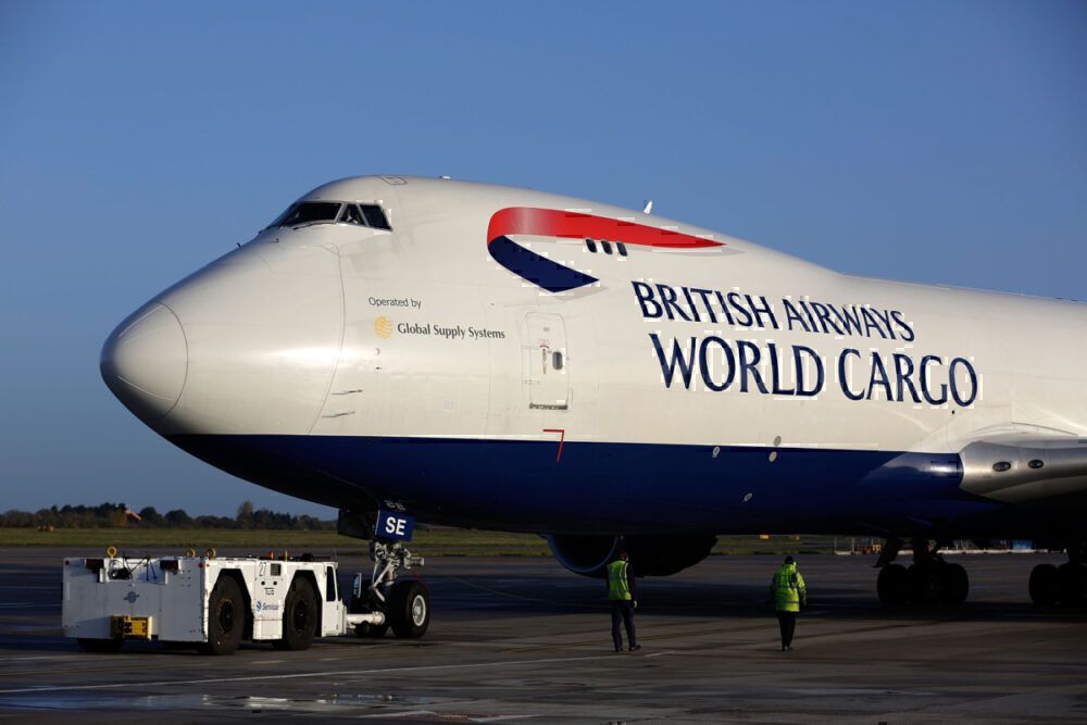 British Airways, Boeing 747-8, Freighter