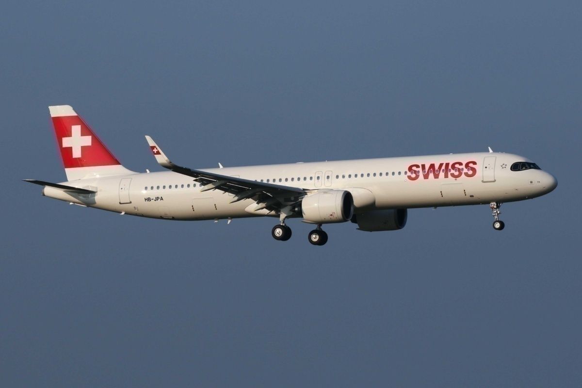 SWISS Takes Its First Airbus A321neo