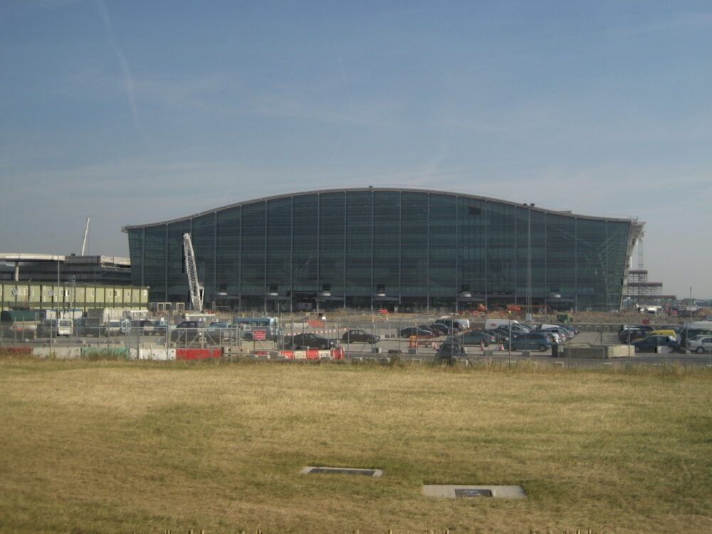 Terminal 5 construction