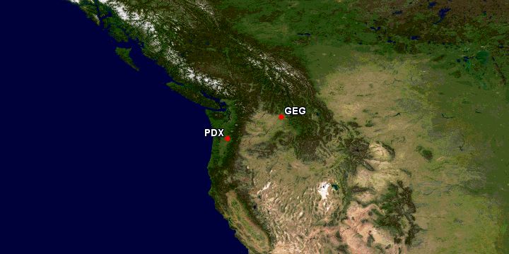 pdx and geg on map