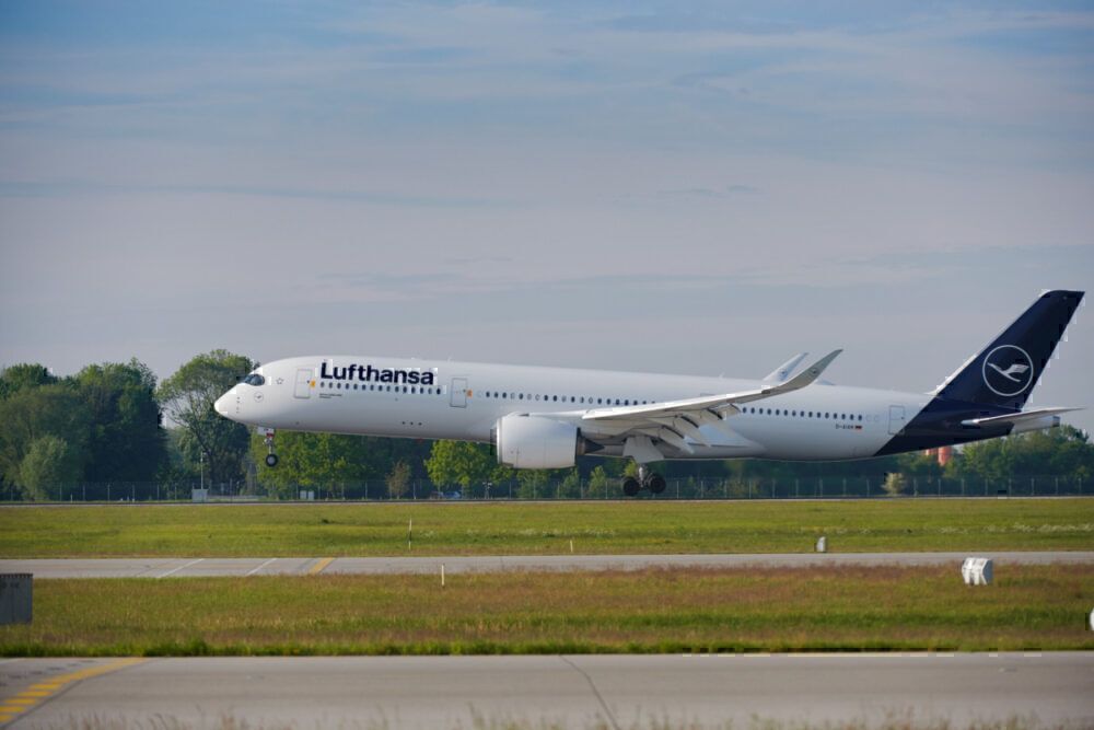 Lufthansa, Airbus A350, Frankfurt