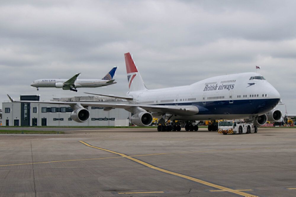 British Airways, Boeing 747, Negus