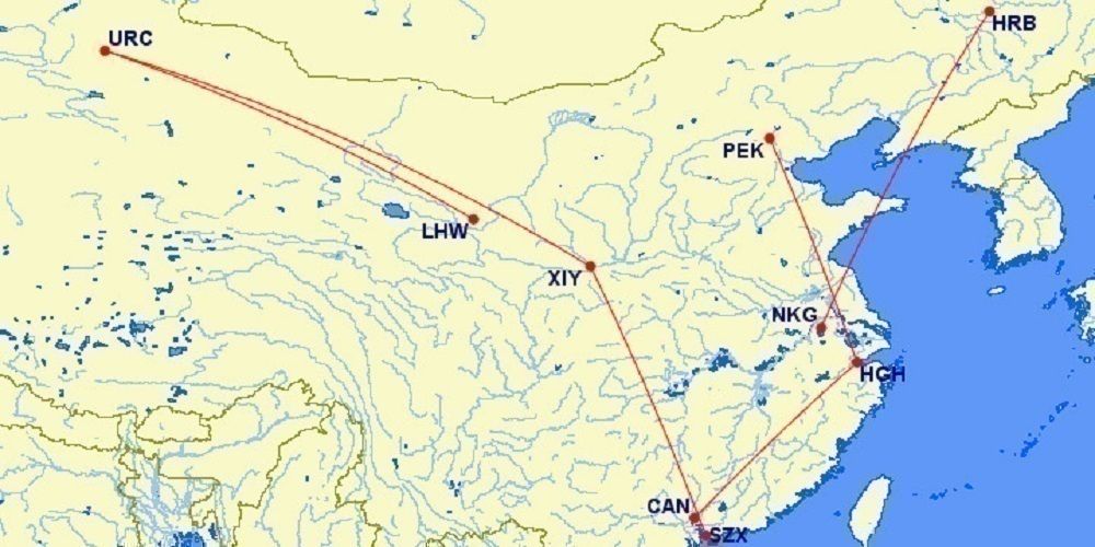 China Domestic Map