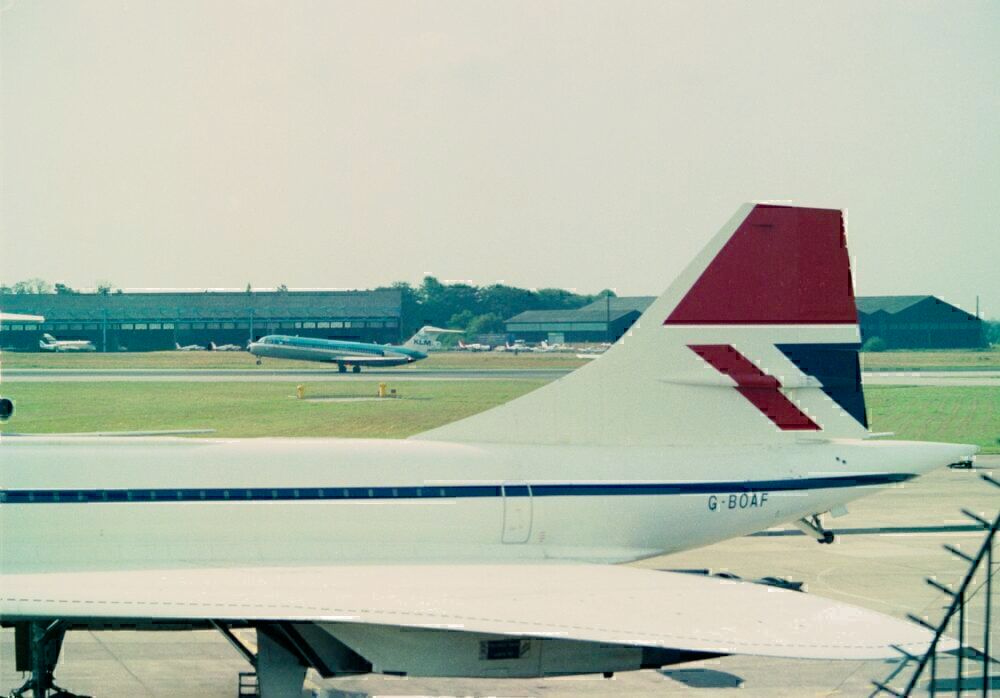 G-BOAF Concorde