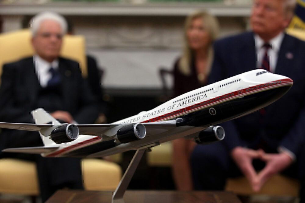 Trump Air Force One New Livery
