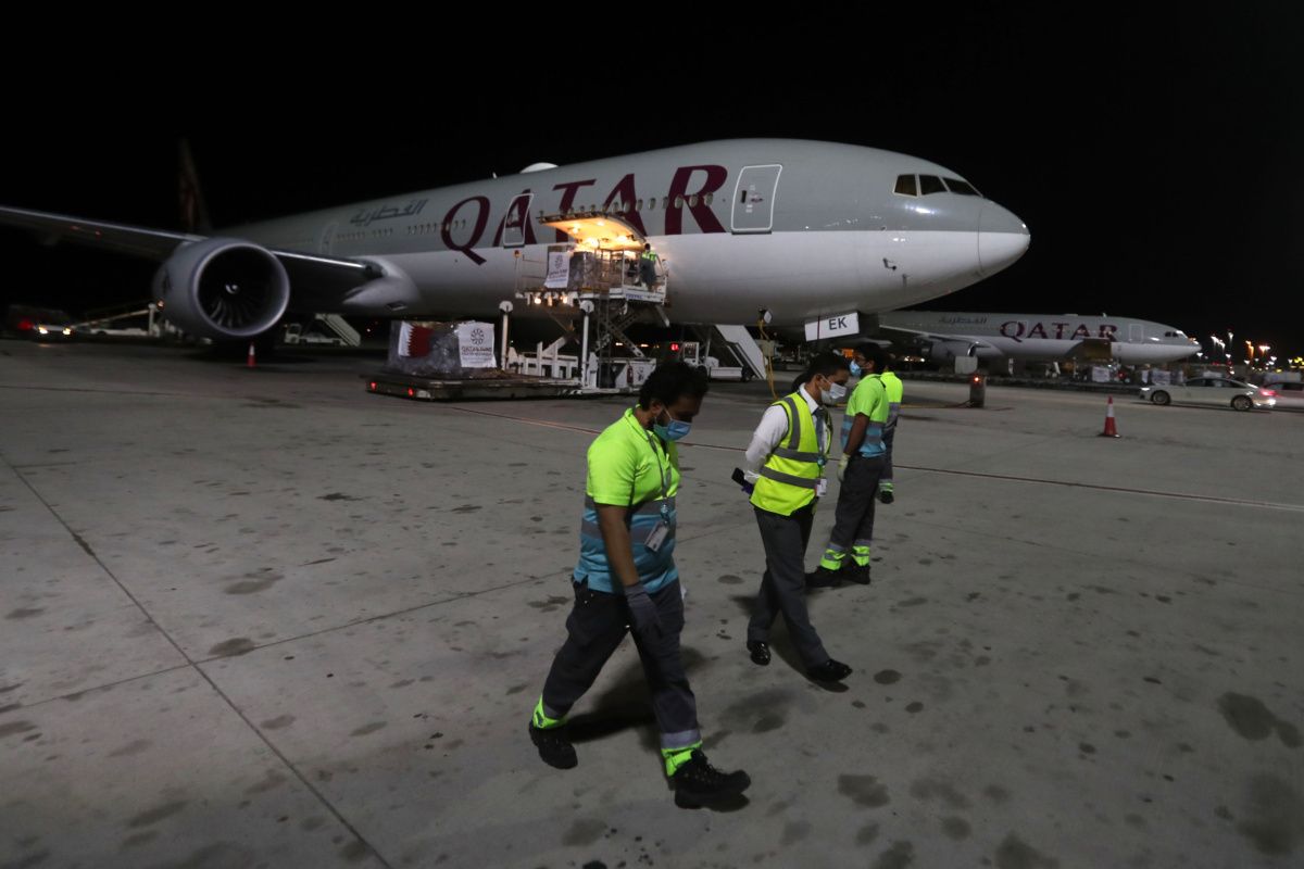 Qatar Airways aircraft Doha
