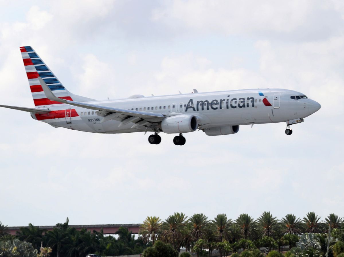 American Airlines Aircraft 738