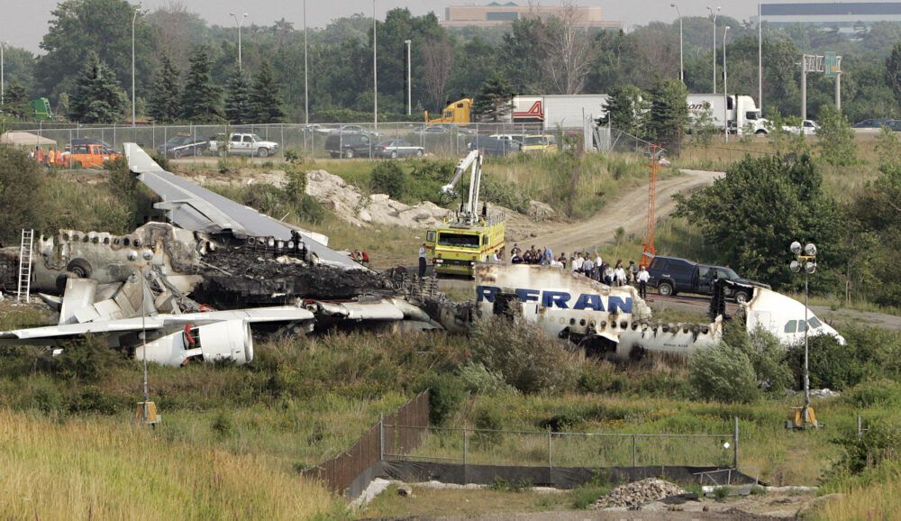 Air France A340 Toronto crash