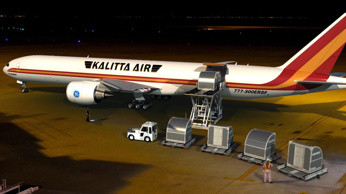 Kalitta Air, Boeing 777-300ERSF, Launch Customer