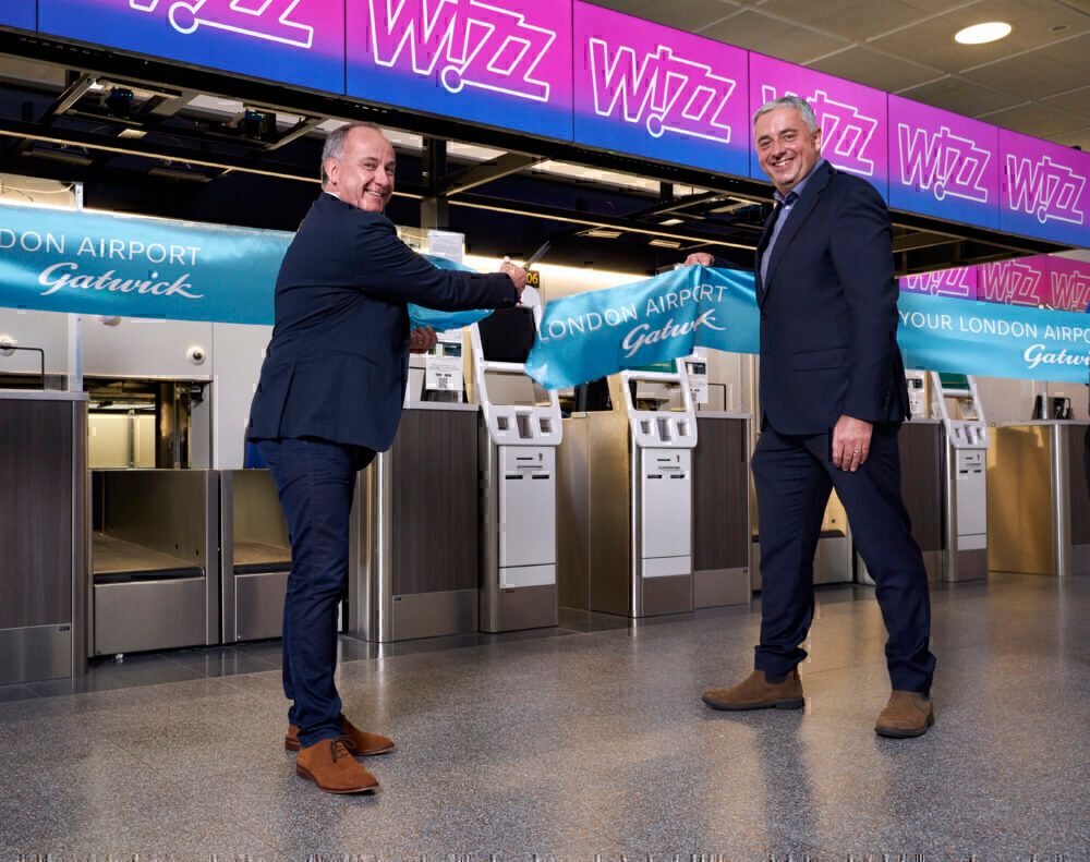 Wizz Air, London Gatwick, Base