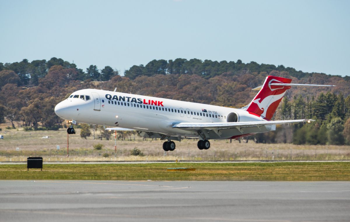 Qantas Boeing 717